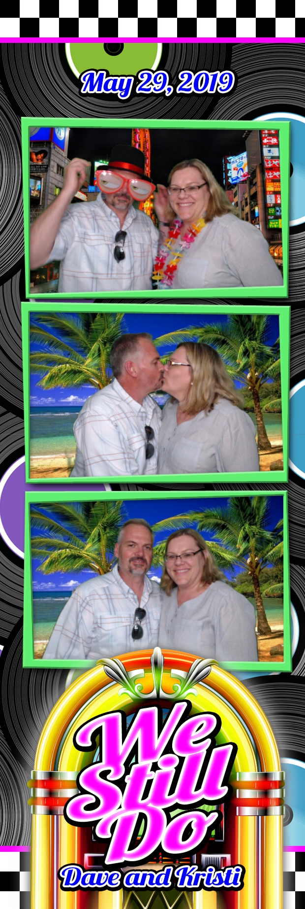 Dave and Kristi's Vow Renewal | View more photos from the event at gallery.photoboothbillings.com/u/PhotoBoothBillings/Dave-and-Kristis-Vow-Renewal